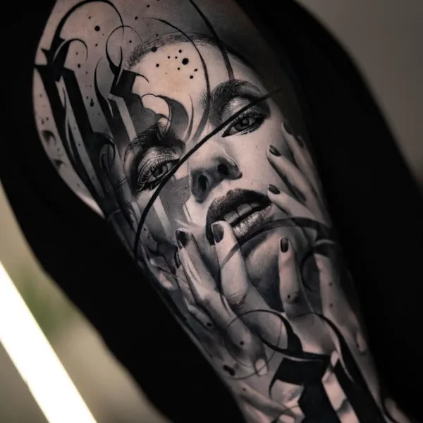 Реализм tattoo by Stevo Tattoo in Żonqor