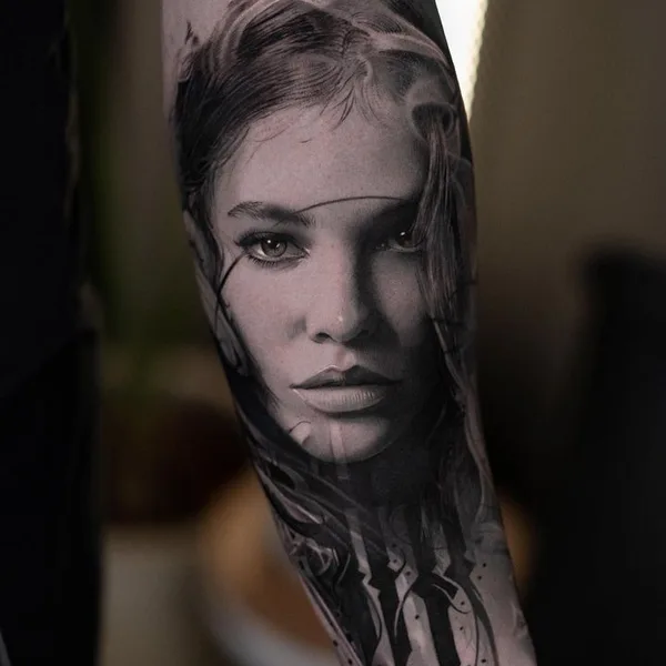 Реализм tattoo by Stevo Tattoo in Żonqor