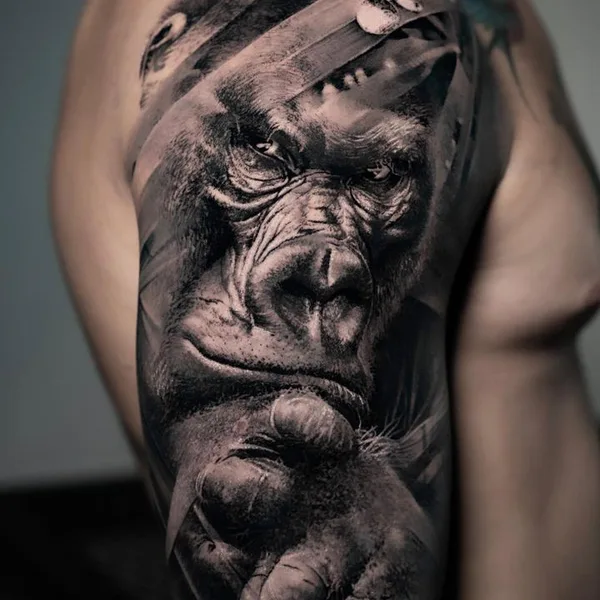 Реализм tattoo by Stevo Tattoo in Żonqor