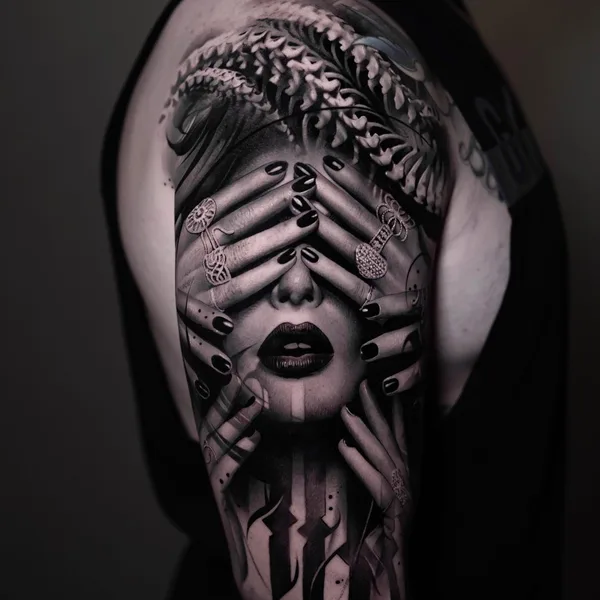 Реализм tattoo by Stevo Tattoo in Żonqor