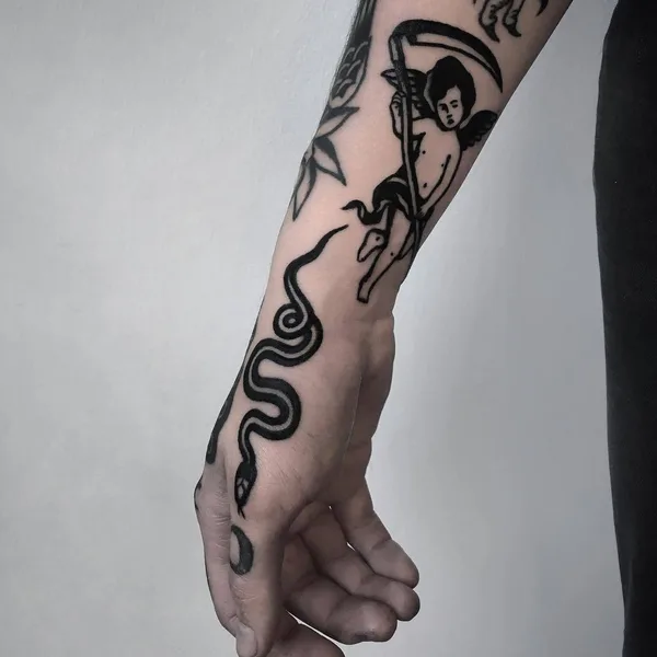 Author's Style tattoo by Ignacio Ttd