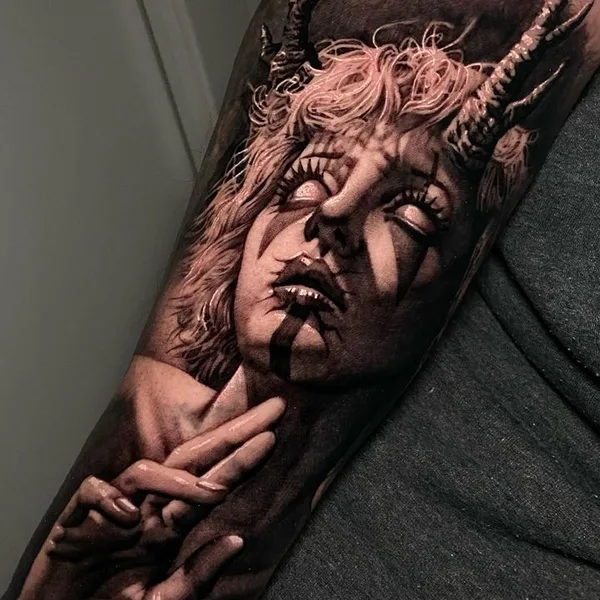 Realism tattoo by Alessandro Covallero in Pordenone