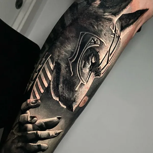 Realism tattoo by Alessandro Covallero in Pordenone
