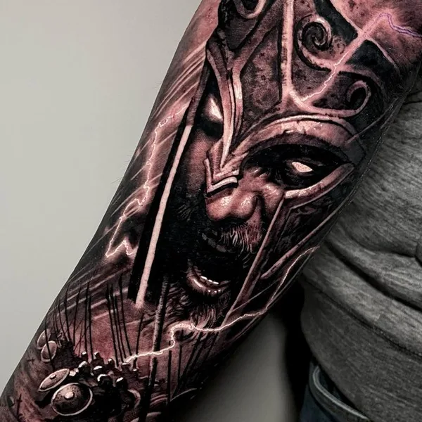 Realism tattoo by Alessandro Covallero in Pordenone