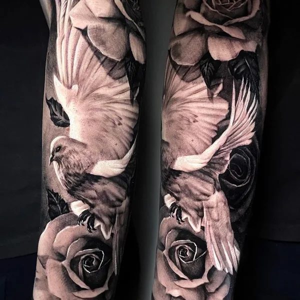 Realism tattoo by Simone Covallero in Venezia