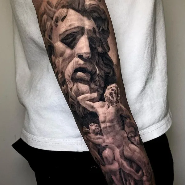 Realism tattoo by Simone Covallero in Venezia