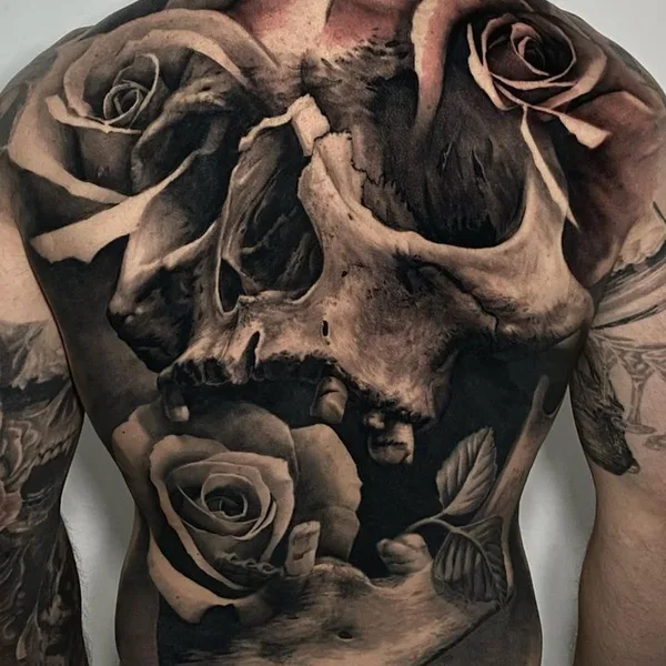 Realism tattoo by Simone Covallero in Venezia