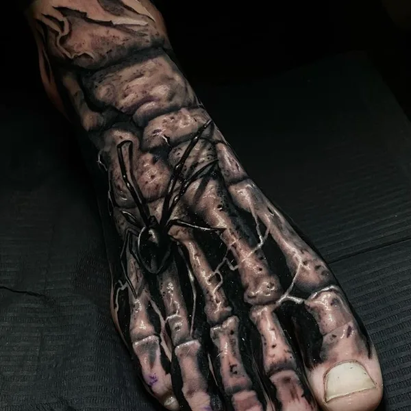 Realism tattoo by Simone Covallero in Venezia