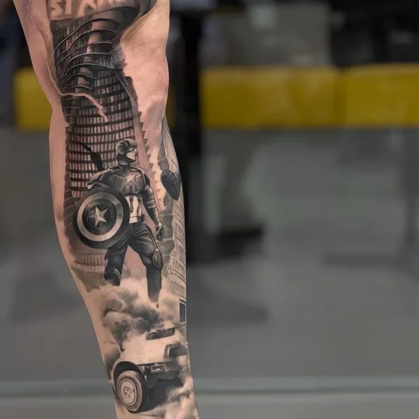 Realism tattoo by Rodrigo Piedrabuena in Zürich