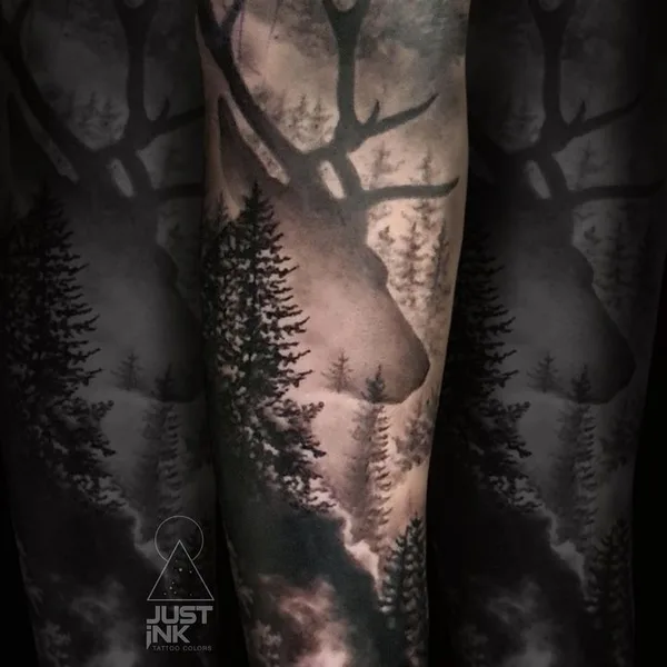 Realism tattoo by Albert Gajewski in Basel