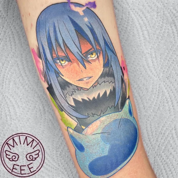 Anime tattoo by _mimifee in Olten