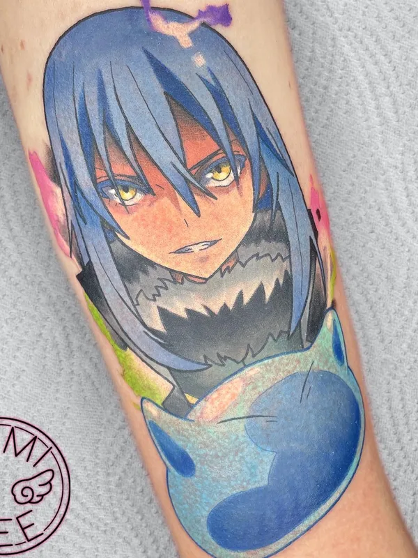 color anime татуировка на forearm #66329 | Тату мастер _mimifee