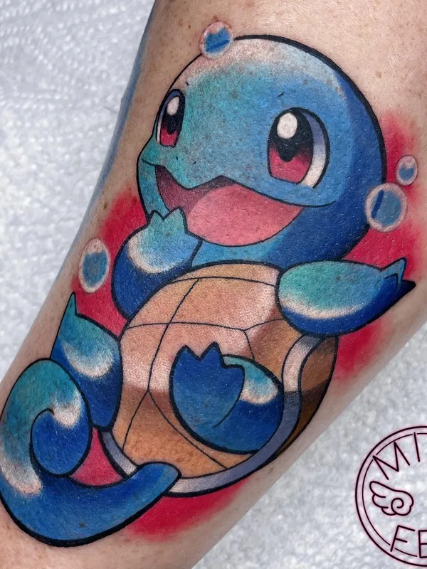 color cartoon татуировка на forearm #66327 | Тату мастер _mimifee