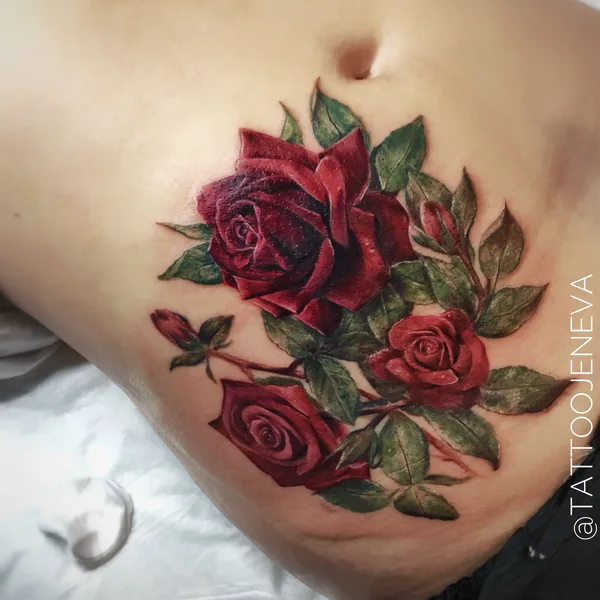 Realism tattoo by Евгения Низамова tattoojeneva in Moscow