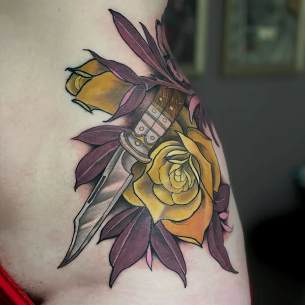 Neo Traditional tattoo by Катерина Островная in Калуга