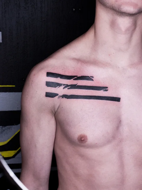male black blackwork татуировка на shoulder #68062 | Тату мастер Паша MRXN