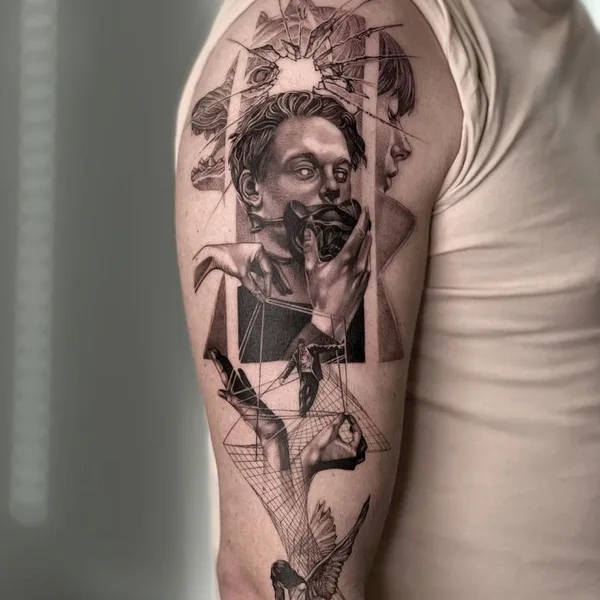 Micro Realism tattoo by Amalie