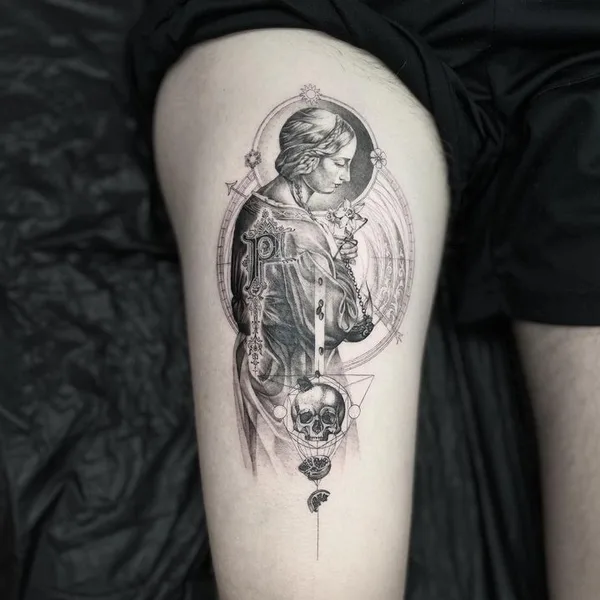 Micro Realism tattoo by Amalie