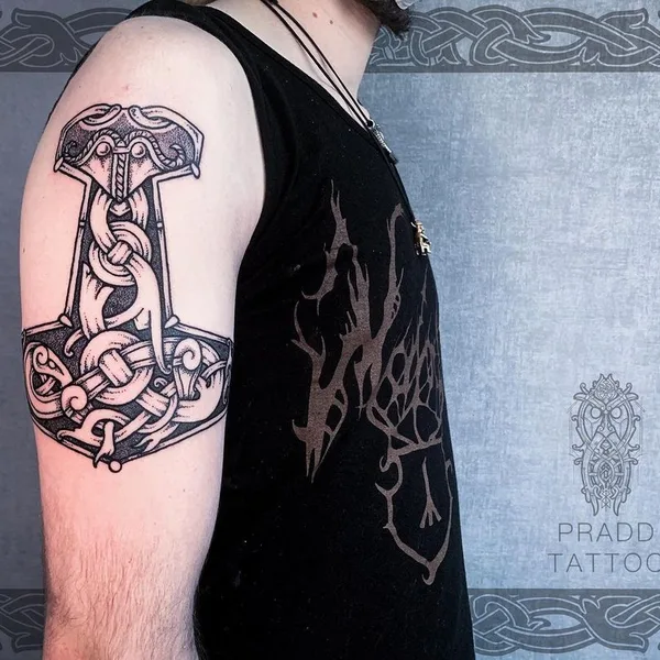 Ornamental tattoo by Виталий Pradd in Barcelona