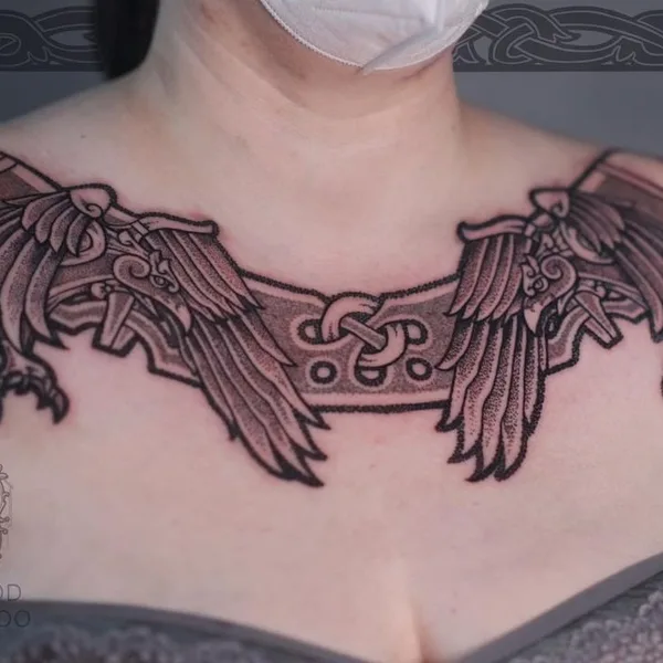 Ornamental tattoo by Виталий Pradd in Barcelona