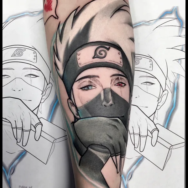 Color tattoo by Полина Сметанина  in Волгоград