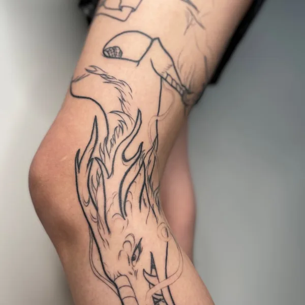 Color tattoo by Полина Сметанина  in Волгоград