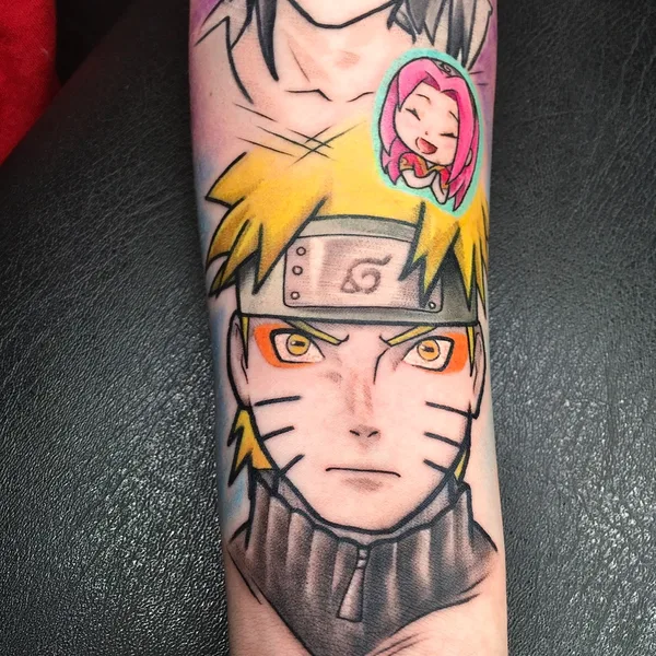 Color tattoo by Полина Сметанина  in Волгоград