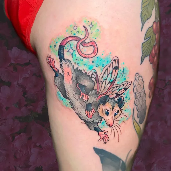 Neo Traditional tattoo by Kingsley Van Zandt in Richmond