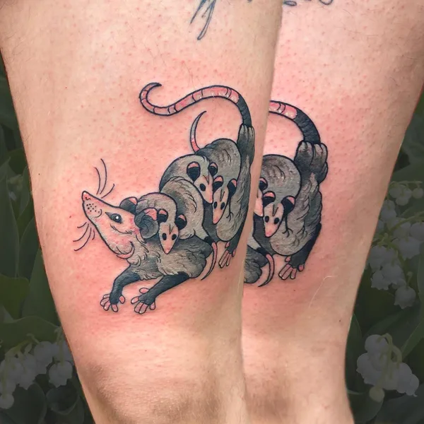 Neo Traditional tattoo by Kingsley Van Zandt in Richmond