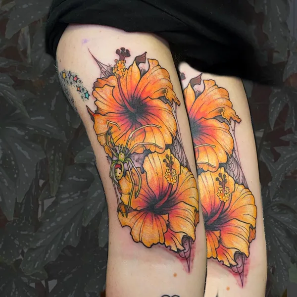 Neo Traditional tattoo by Kingsley Van Zandt in Richmond