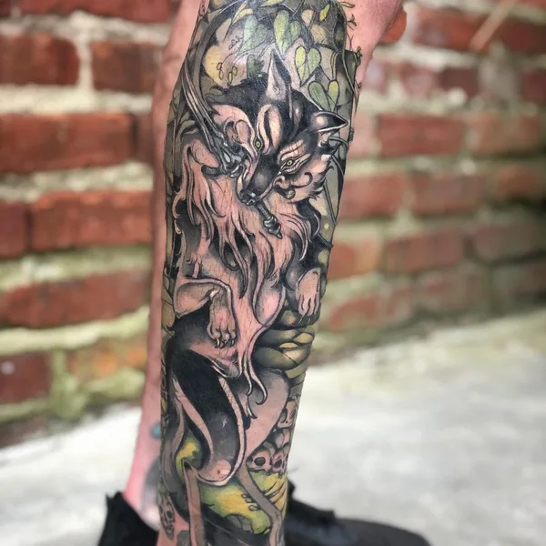 Neo Traditional tattoo by Ellie Livingston in Richmond