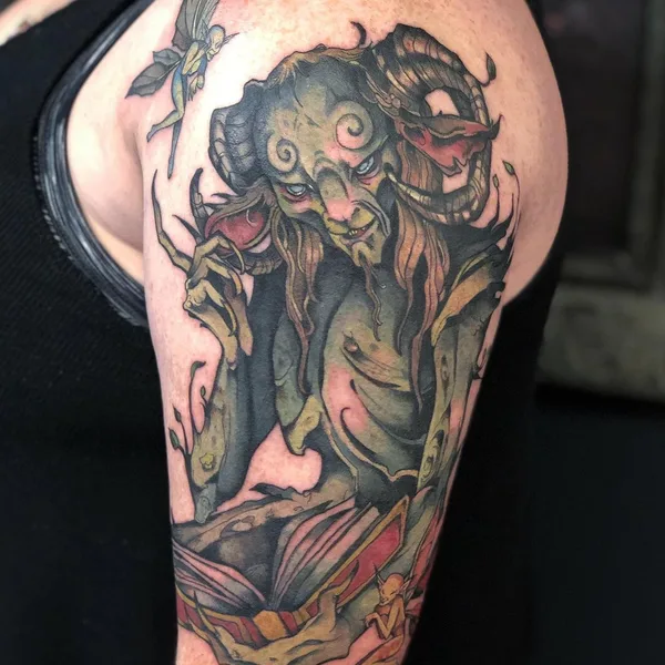 Neo Traditional tattoo by Ellie Livingston in Richmond
