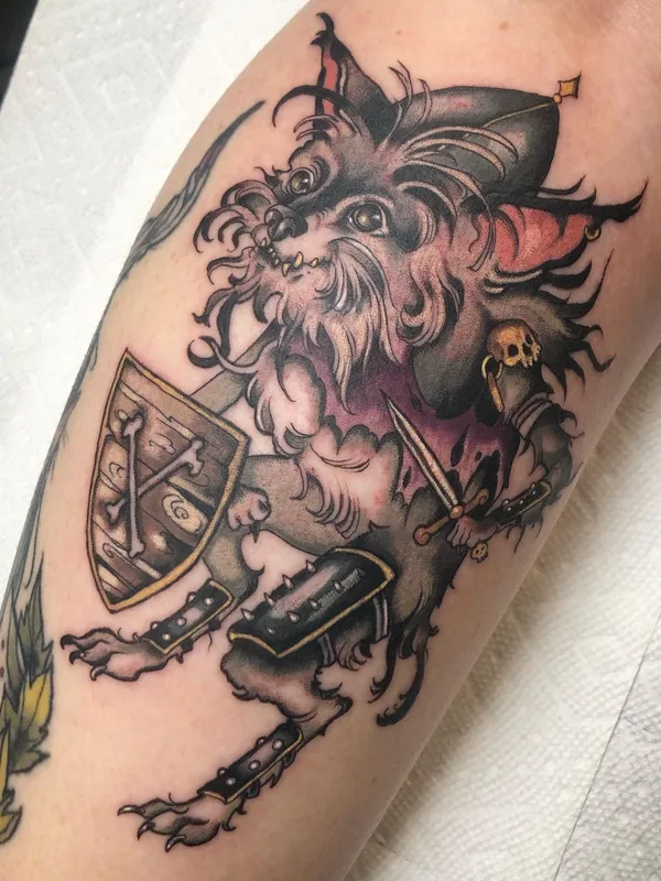 color neo traditional Tatuaggio su forearm #56526 | Tatuatore Ellie Livingston