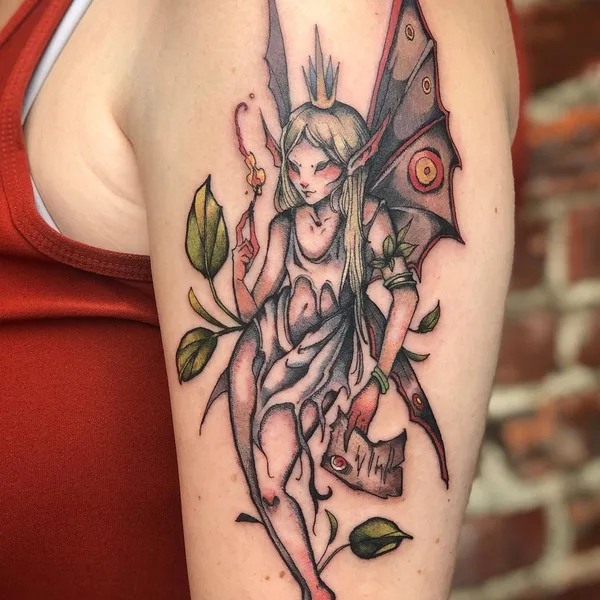 Neo Traditional tattoo by Ellie Livingston in Richmond