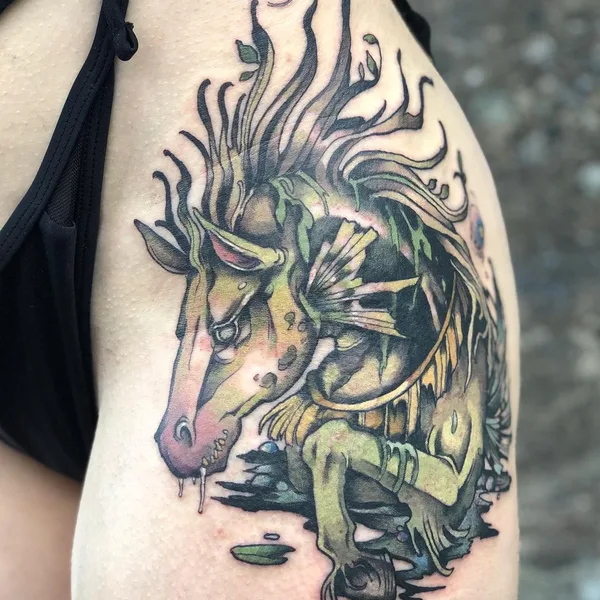 Neo Traditional tattoo by Ellie Livingston in Richmond
