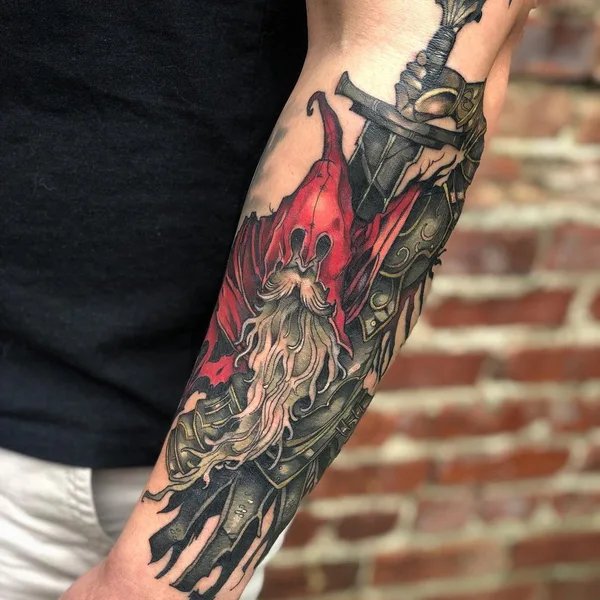 Neo Traditional tattoo by Ellie Livingston in Richmond