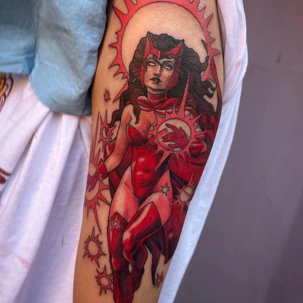 Neo Traditional tattoo by Betsy Ebsen in Richmond