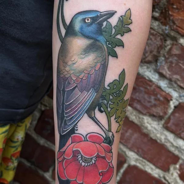 Neo Traditional tattoo by Betsy Ebsen in Richmond