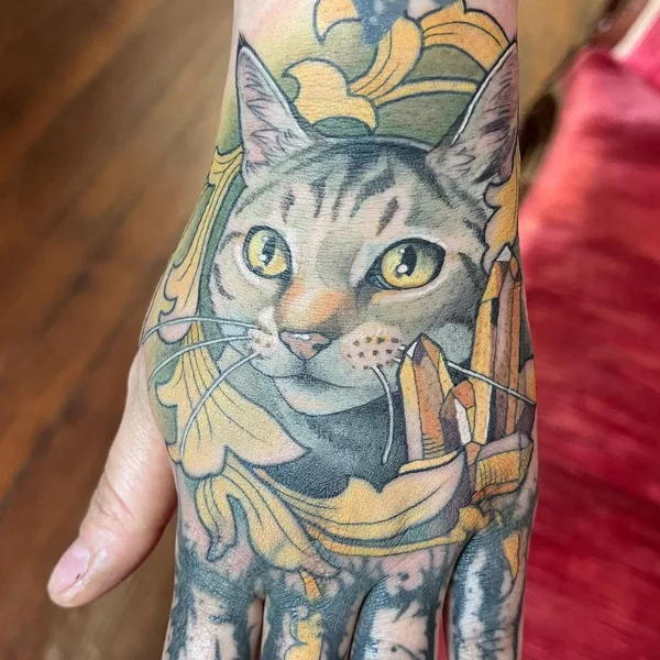 Neo Traditional tattoo by Betsy Ebsen in Richmond