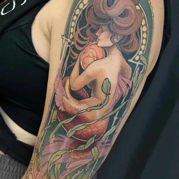 Neo Traditional tattoo by Betsy Ebsen in Richmond