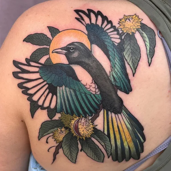 Neo Traditional tattoo by Betsy Ebsen in Richmond