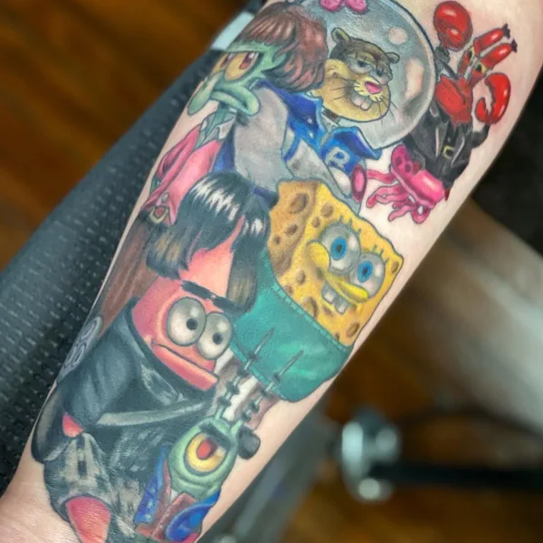 Neo Traditional tattoo by Lindsay Hall in Richmond
