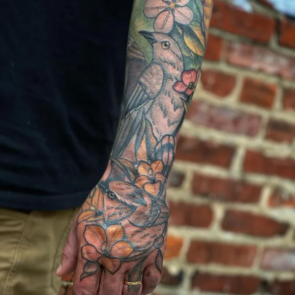 Neo Traditional tattoo by Lindsay Hall in Richmond