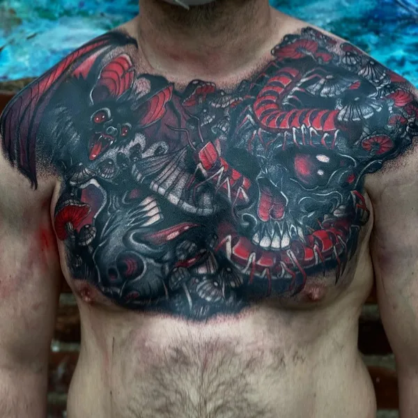 Neo Traditional tattoo by Lindsay Hall in Richmond