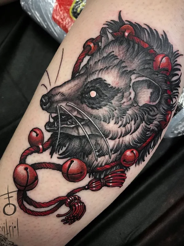 color japanese Tatuaggio su calf #56571 | Tatuatore Vitriol