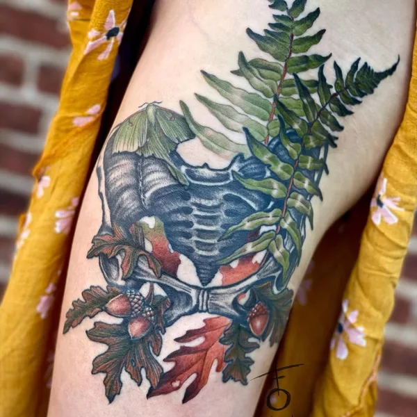 Neo Traditional tattoo by Vitriol in Richmond
