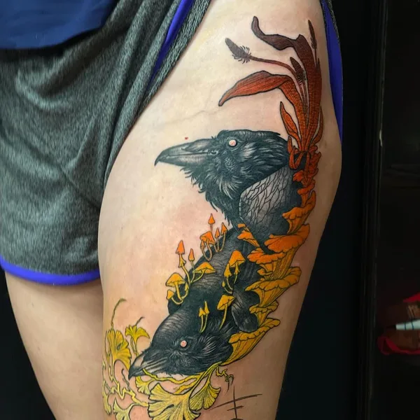 Neo Traditional tattoo by Vitriol in Richmond
