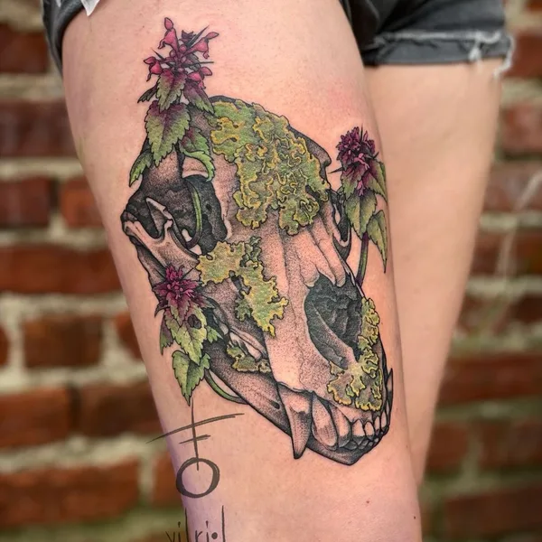 Neo Traditional tattoo by Vitriol in Richmond