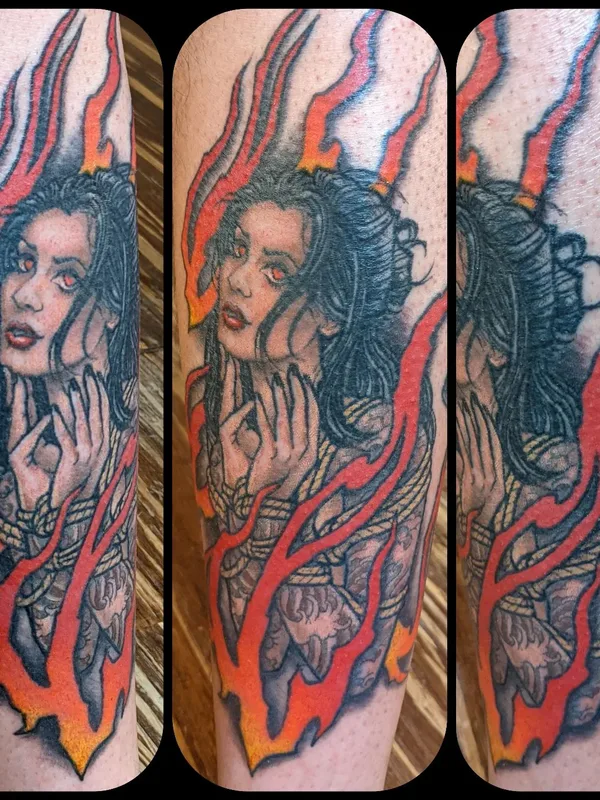 color illustrative Tatuaggio su forearm #56583 | Tatuatore Matt Brotka