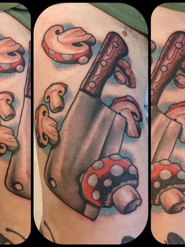 color illustrative Tatuaggio su forearm #56580 | Tatuatore Matt Brotka